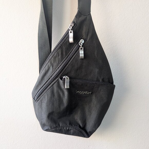 Baggallini Gray Sling Travel Hiking Biking Bag main image 6